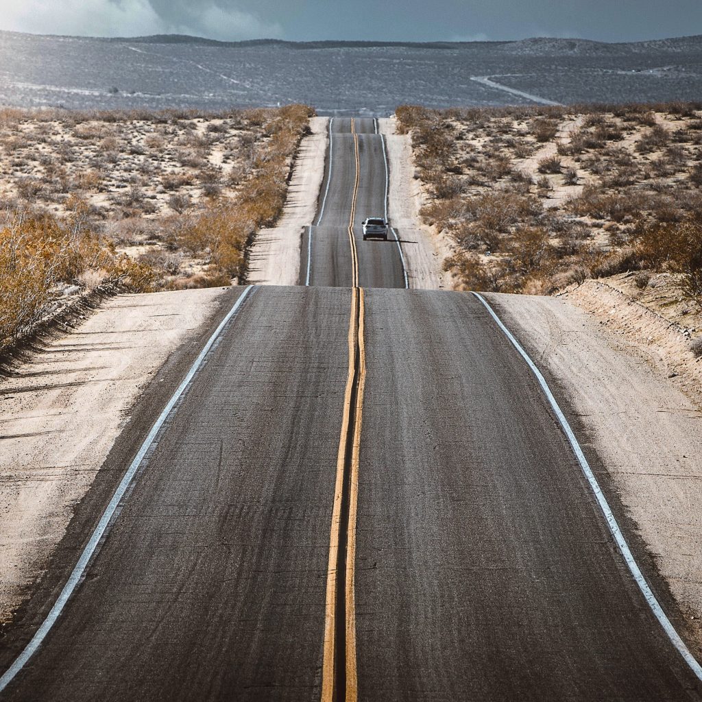 road amidst landscape